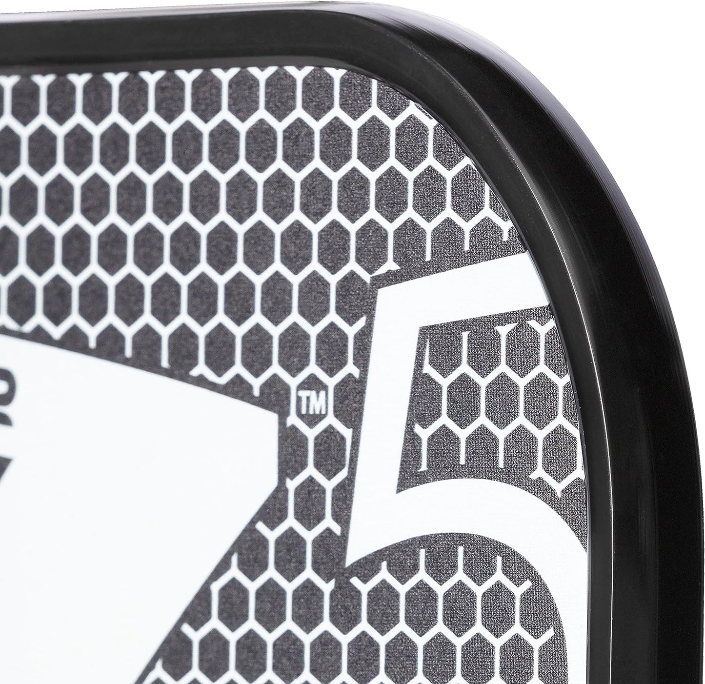 Graphite MOD Z5 Carbon Fiber Pickleball Paddle with Wide-Body Shape, Honeycomb Core, Graphite Face & Cushion Comfort Pickleball Paddle Grip