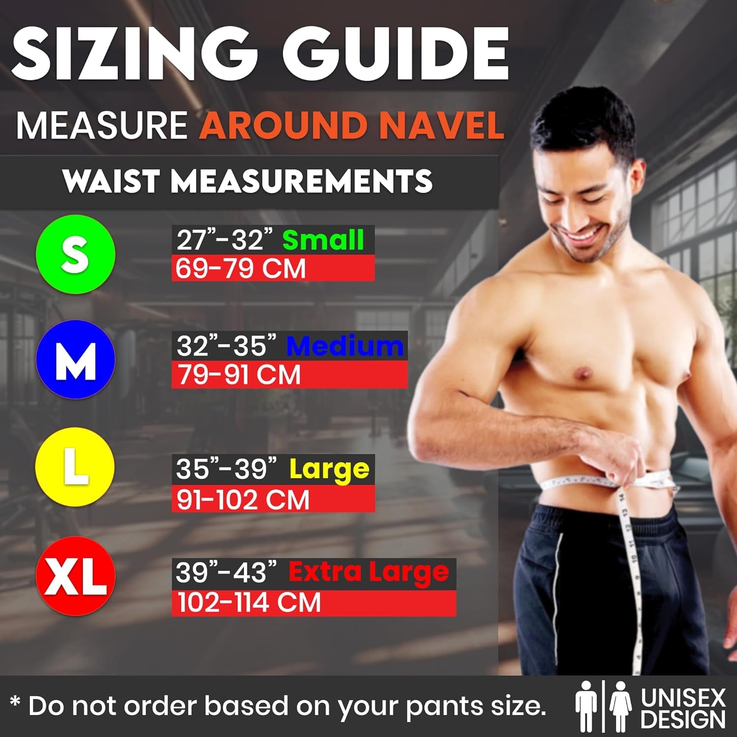 Weight Lifting Belt - 4 Inch Firm Support Nylon Weightlifting Belt for Deadlift, Squat & Powerlifting - Gym Belts for Men & Women - Great for Your Strength Training Equipment and Workout